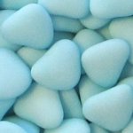 Wedding Candy Buffet Blue Confetti Hearts