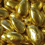 Wedding Candy Buffet Gold Confetti Almonds