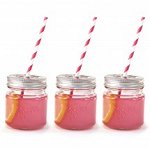 Wedding Candy Buffet Drinking Mason Jars with Decorative Lids