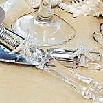 Wedding Cake Vintage Serving Set