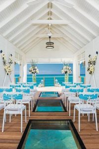 Sandals Resorts Tropical Destination Wedding - Over The Water Wedding Chapel