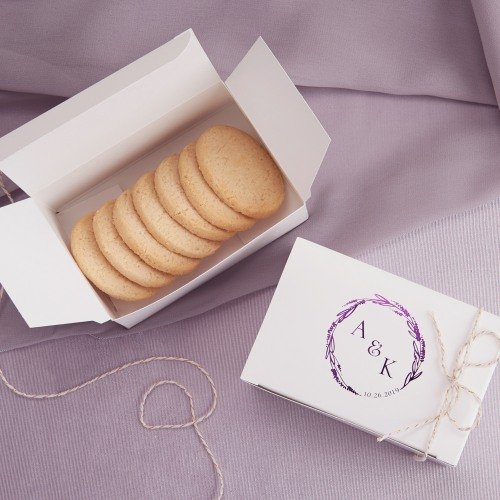 Personalized Wedding Cake Slice Boxes