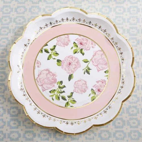Tea Bridal Shower Whimsy Paper Plates