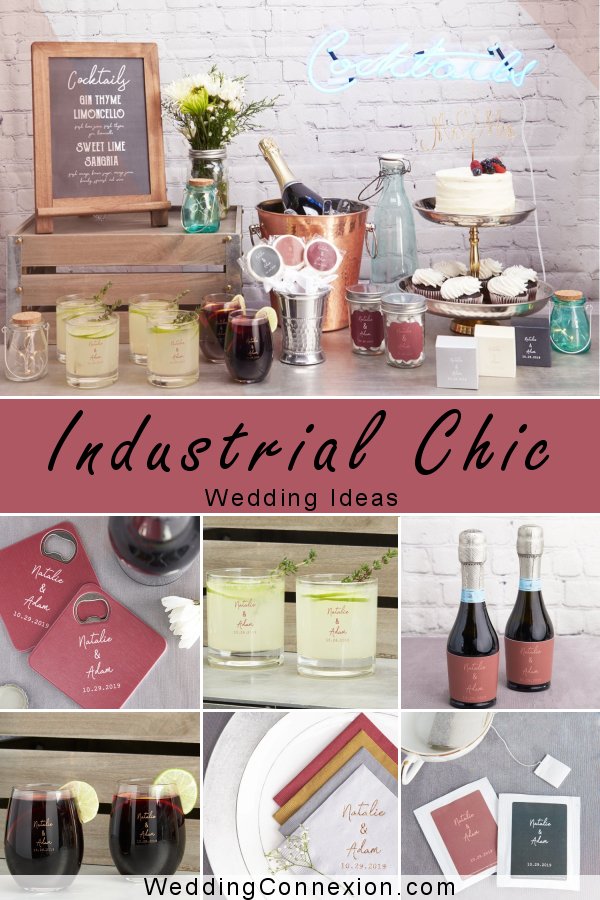 Industrial-Chic Wedding Decor Ideas