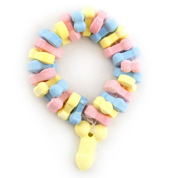Bachelorette Party - Dicky Charms - Penis Candy Bracelet