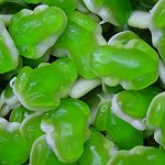 Wedding Candy Buffet Green Frog Gummy