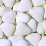 Wedding Candy Buffet White Confetti Hearts