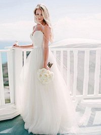 Affordable Beach Wedding Dress