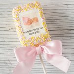 Personalized Photo Rice Krispy Treats Wedding Favours