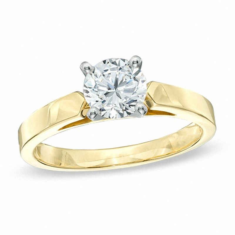 Wedding Jewelry Diamond Solitaire Crown Royal Engagement Ring