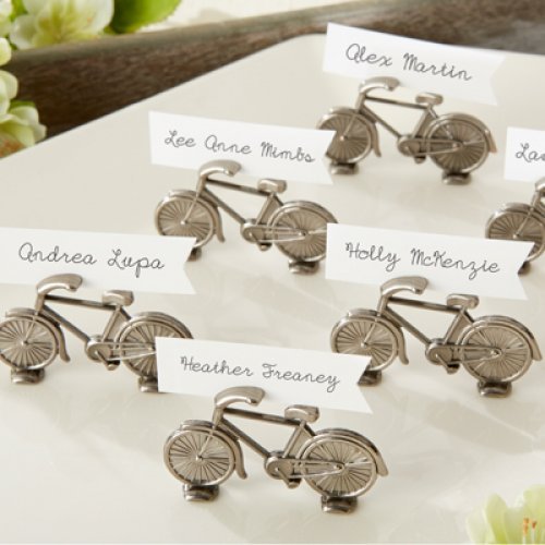 wedding Reception Bicycle Place Card Holders