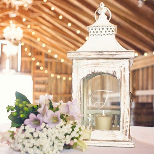 Personalized Rustic Lantern