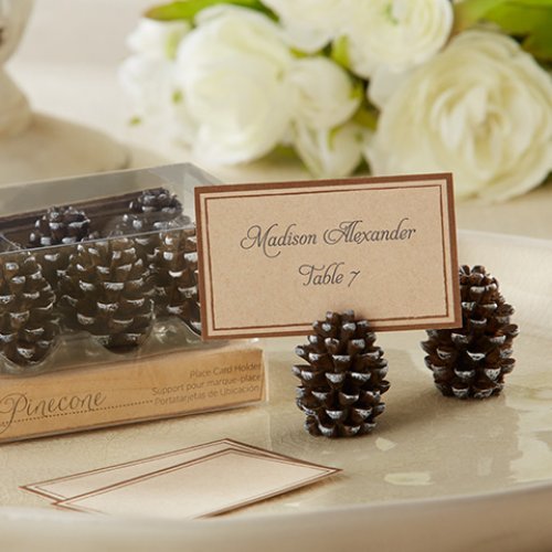 wedding Reception Pinecone Place Card Holders