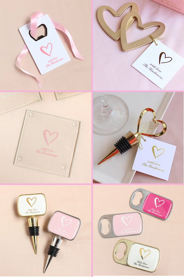 Classic Heart Wedding Theme Favors - WeddingConnexion.com