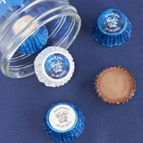 Personalized Reeses Peanut Butter Cup Wedding Favors