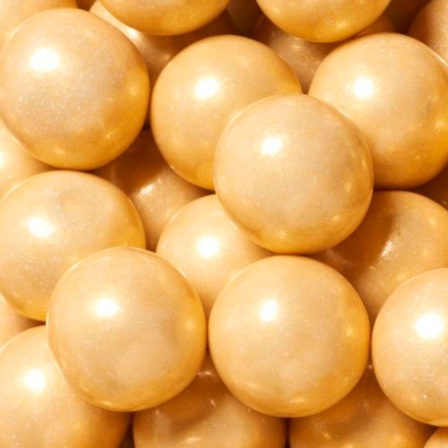 Candy Buffet Gold Shimmered Gumballs