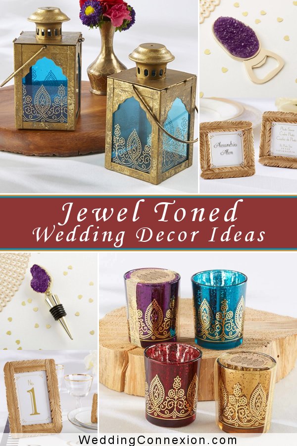 Jewel Toned Wedding color Scheme Ideas | WeddingConnexion.com