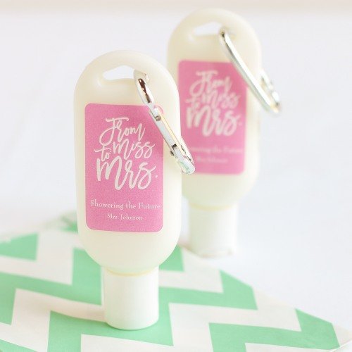Personalized Sunscreen Summer Themed Wedding Favor