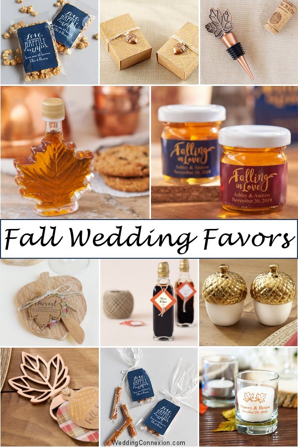 Are you getting married this fall? Take a look at some great ideas for your wedding favors. Without any doubt your guests will be happy to receive, WeddingConnexion.com