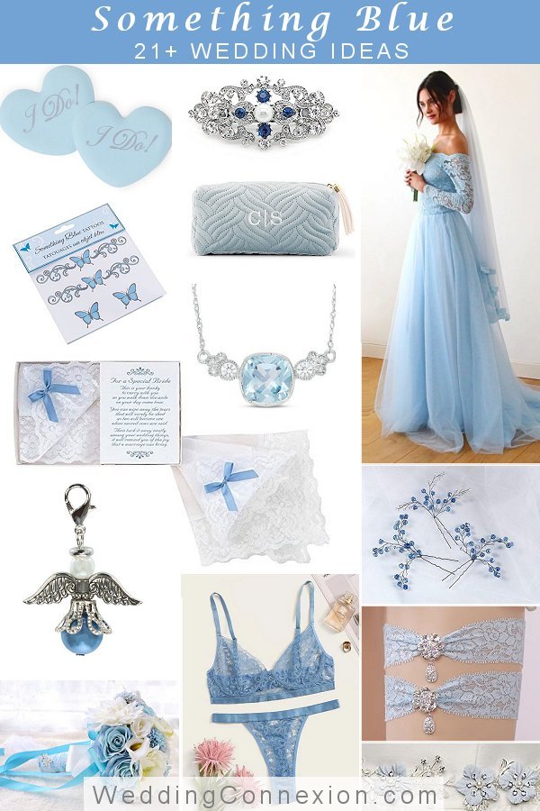 21+ Something Blue Unique Wedding Ideas at WeddingConnexion.com