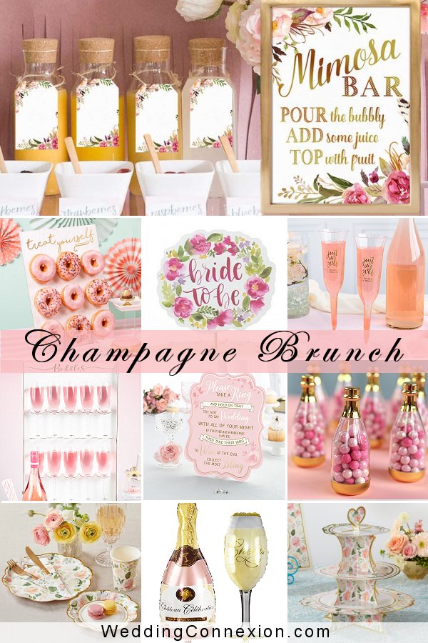 Champagne Brunch Bridal Shower | WeddingConnexion.com