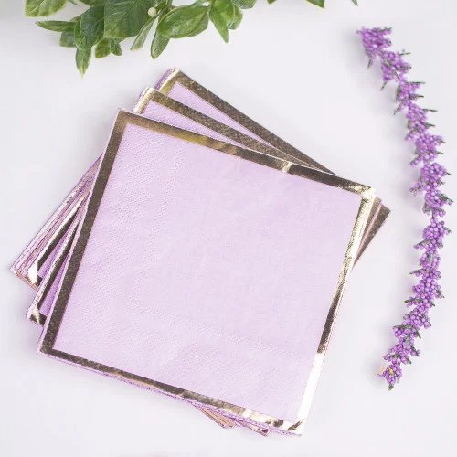 Posh Wedding Cocktail Napkins