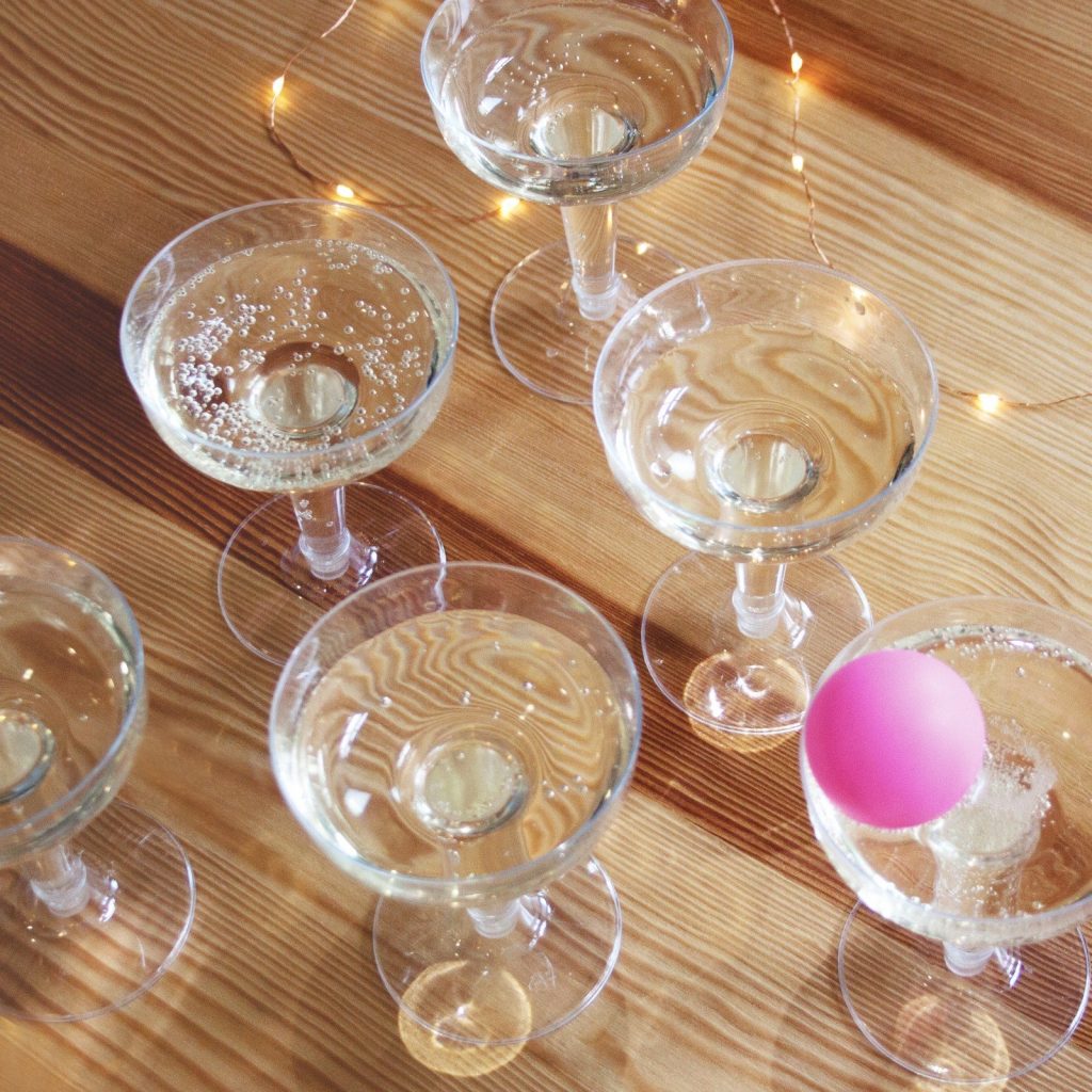 Prosecco Pong Bridal Shower Game