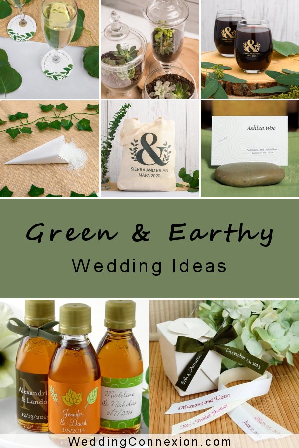 Green and Earthy Eco-friendly Wedding Ideas - WeddingConnexion.com