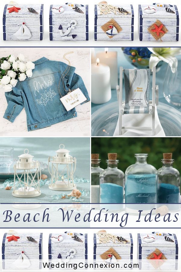 Blue & Breezy Beach Wedding Ideas | WeddingConnexion.com