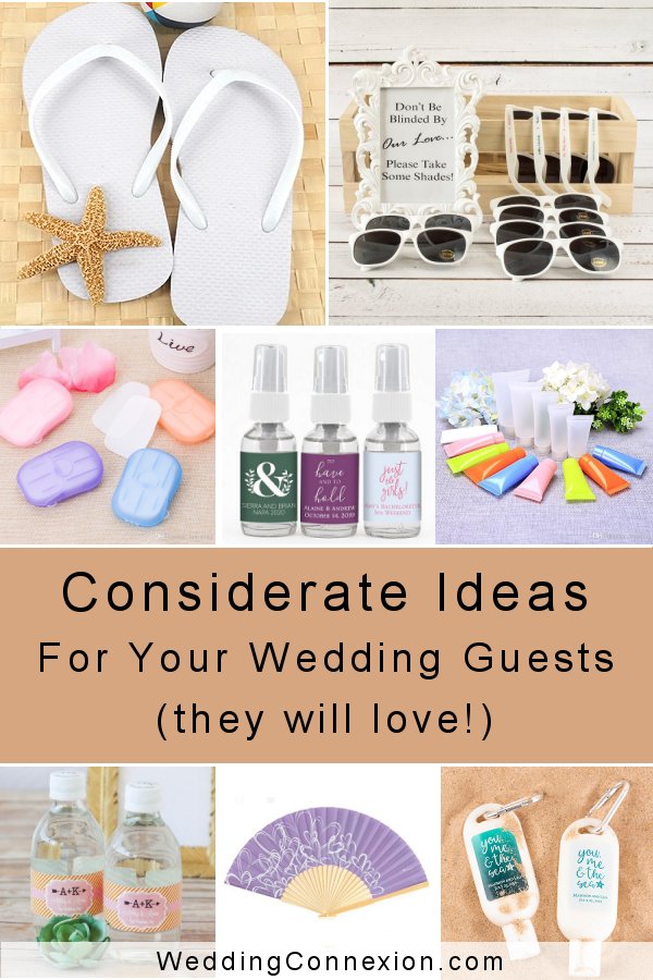 Considerate wedding ideas that your guests will love | WeddingConnexion.com
