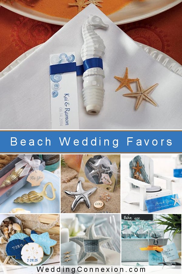 Beach Wedding Favor Ideas | WeddingConnexion.com