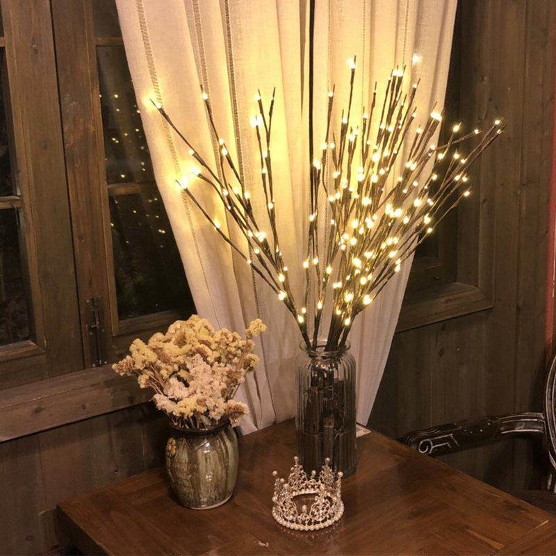 Floral Willow Branch Lights
