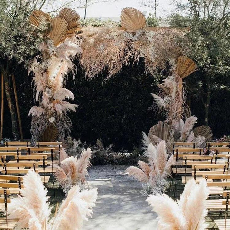 Pampas Grass Ceremony DIY Decor