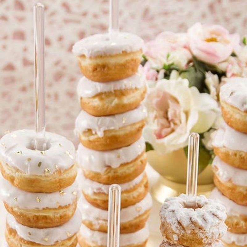 Clear Acrylic Donut Stand Wedding Table Decor