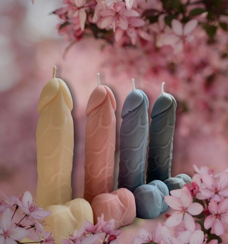 Bachelorette Party Penis Shaped Candles