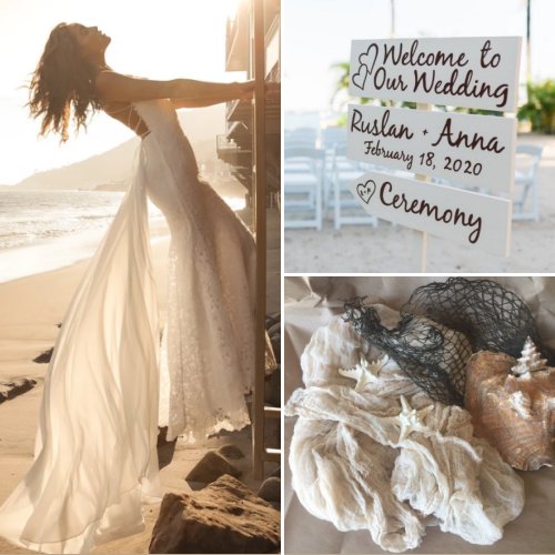 Gorgeous Beach Themed Wedding Ideas