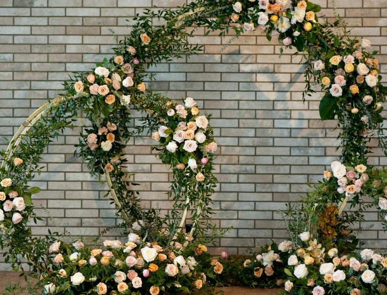 Circle Arch Backdrop Decor