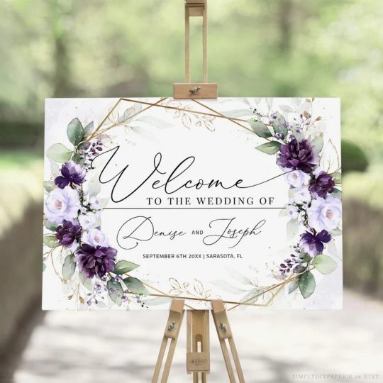 Lilac and Purple Wedding – Elegant Wedding Ideas