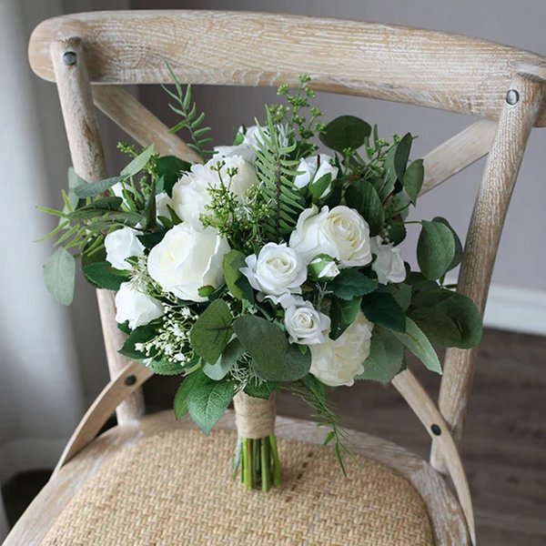Greenery Bridal Flower Bouquet