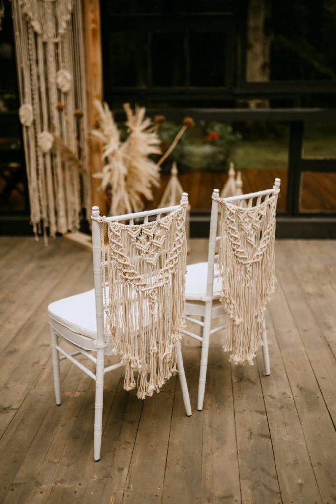 Macrame chair back discount pattern