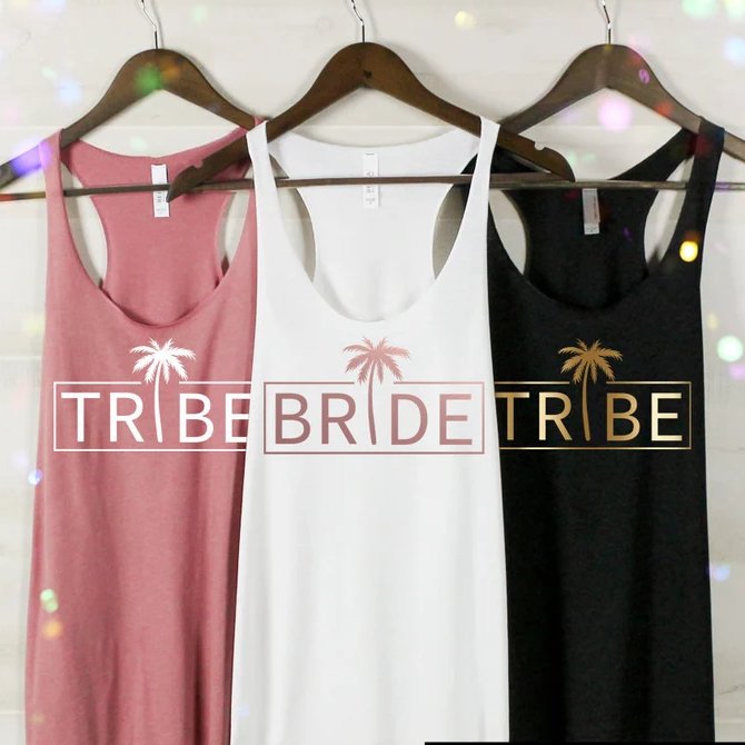 Bride Tribe Party Tank Tops