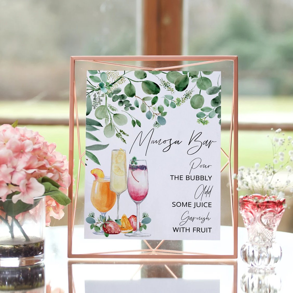 Mimosa Bar Sign Printable