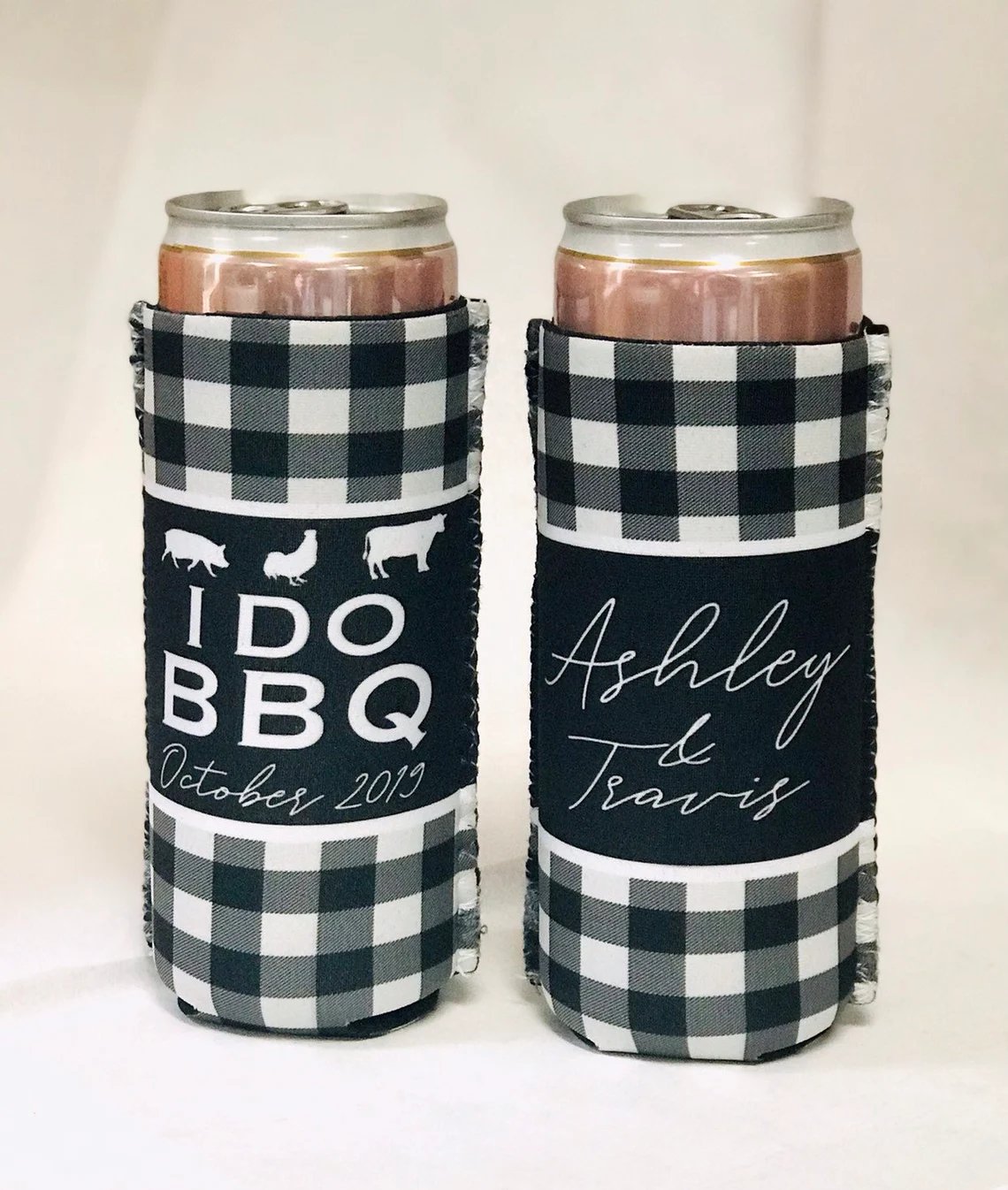 I Do BBQ Slim Party Hugger Shower Favors