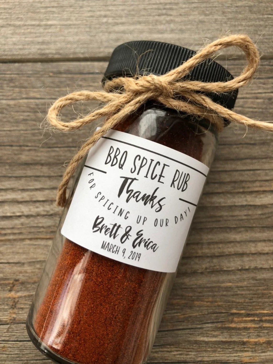 I Do BBQ Spice Rub Bridal Shower Favors