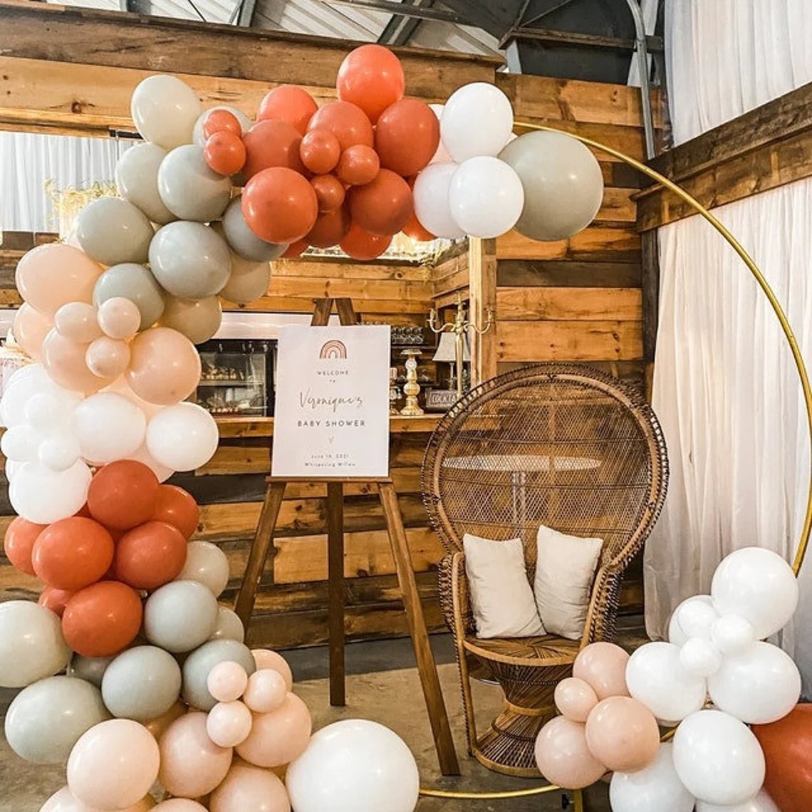 Bridal shower Balloon Garland Kit