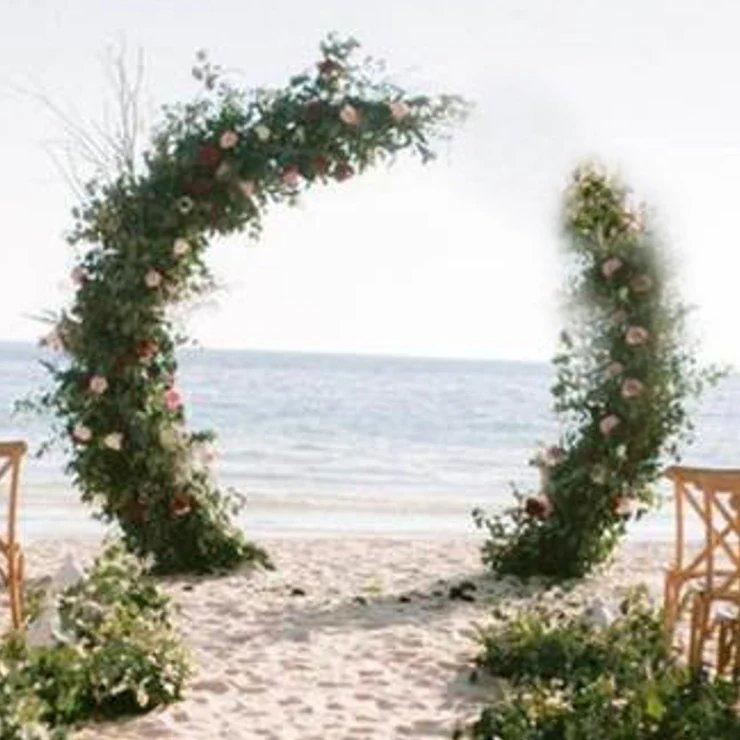 Open Circle Wedding Ceremony arch Frame
