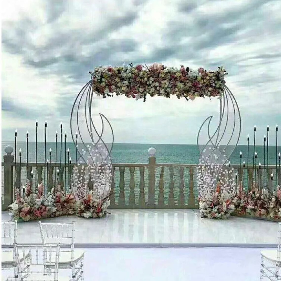 Unique Metal Wedding Arch Frame