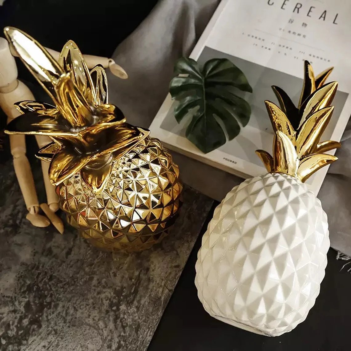 Pineapple Ornament Tropical Chic Wedding Decor
