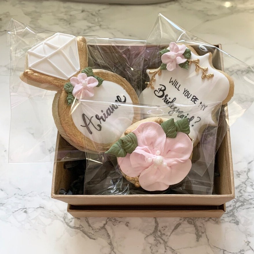 Bridesmaid Proposal Cookie Set