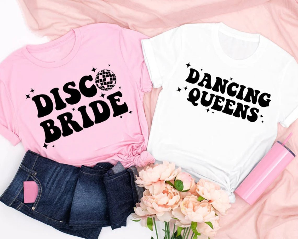 Disco Bride | Dancing Queens Bach Party Shirt